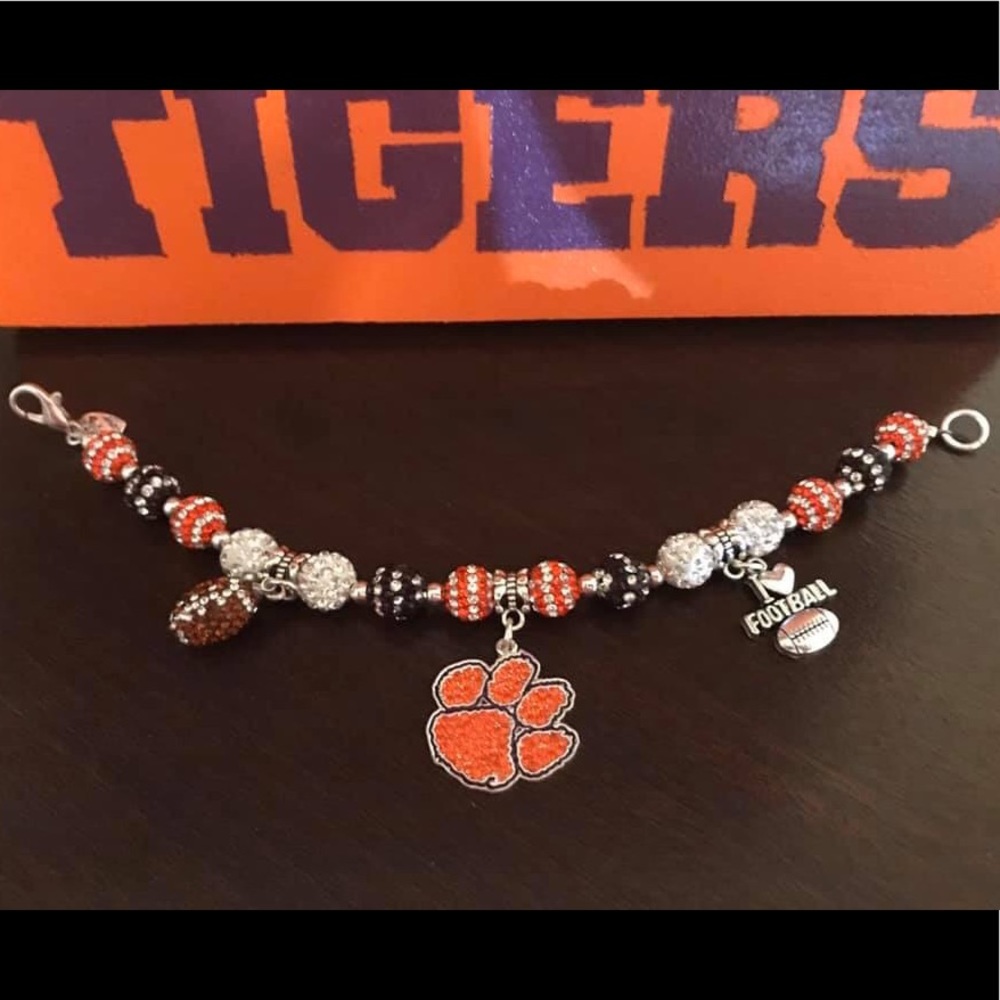 Clemson bracelet